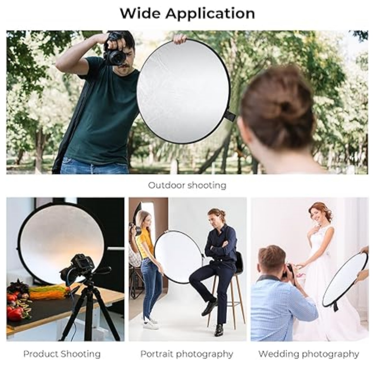 HUANYINGBJB Portable 5 in 1 Ph - Photography Lighting Reflectors review and price