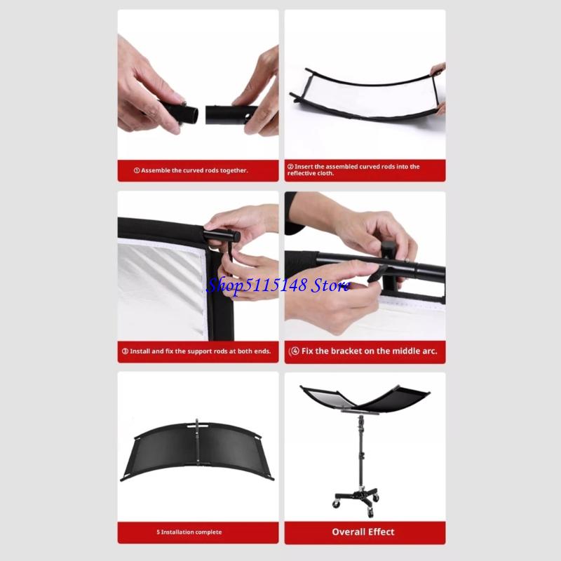F3MA Compactly Curved Photogra - Photography Lighting Reflectors review and price
