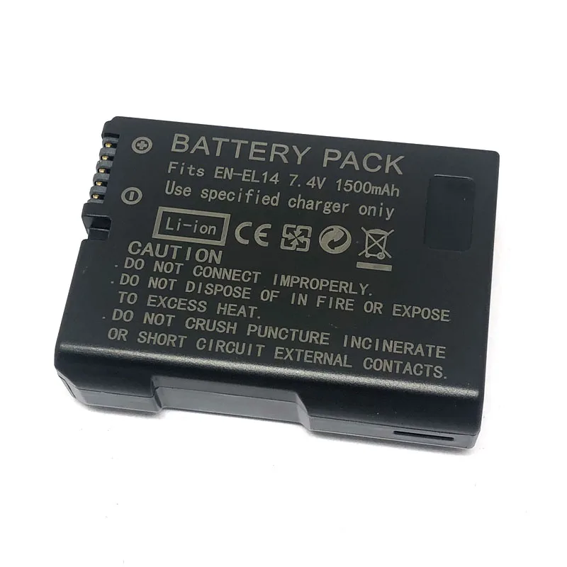 EN-EL14 EN EL14 ENEL14 Battery - Nikon Camera D3500 review and price