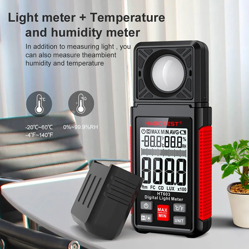 HT603 Digital Lux Meter 0~200, - Photography Lighting Portable review and price