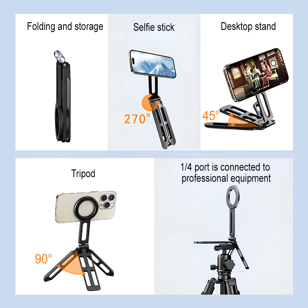 Magnetic Phone Holder Four-axi - Photography Lighting Portable review and price